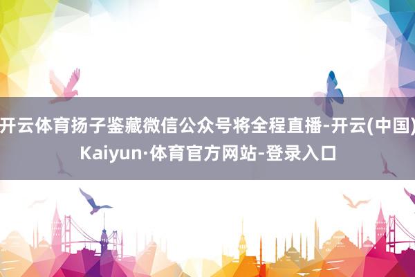 开云体育扬子鉴藏微信公众号将全程直播-开云(中国)Kaiyun·体育官方网站-登录入口